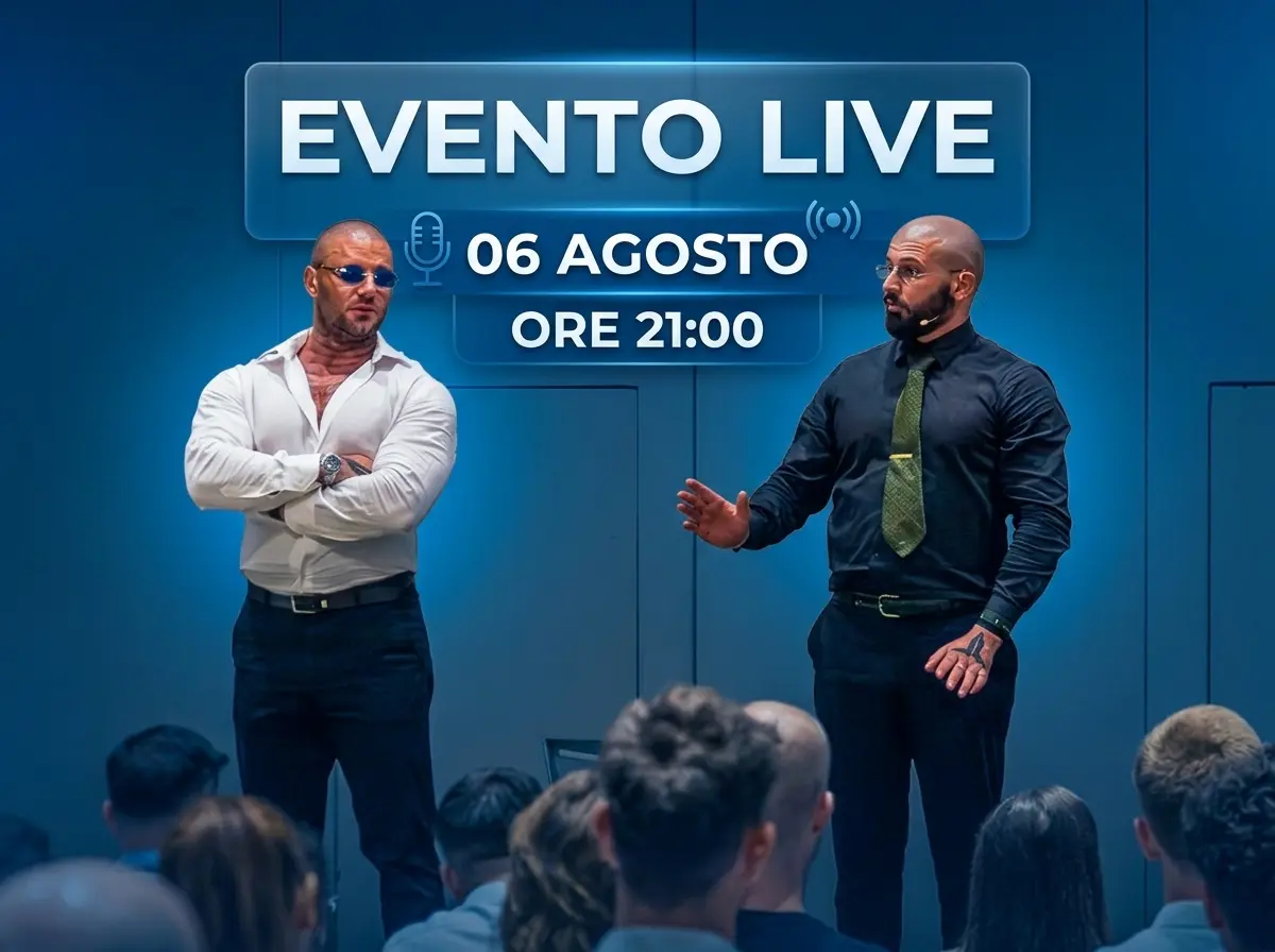 Evento Live - 6 Agosto, ore 21:00
